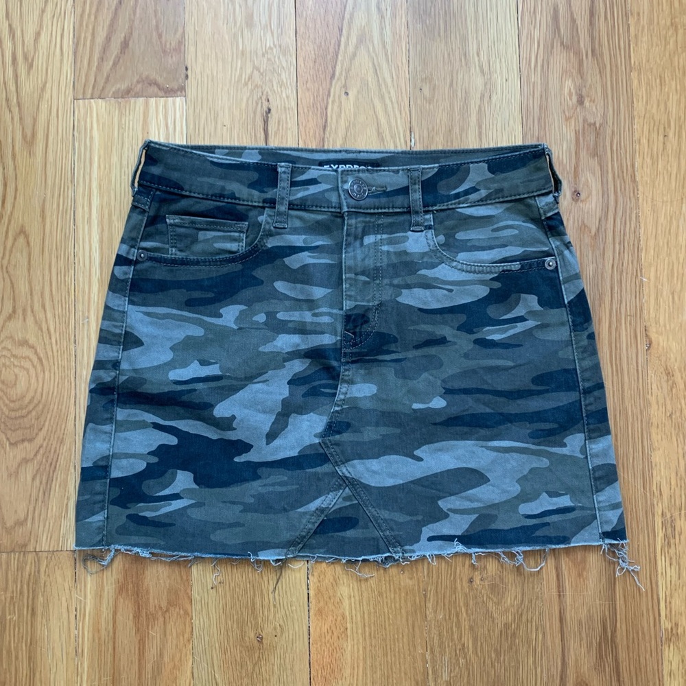 Super Mini Camo skirt